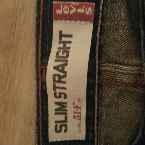 Levi's 514 Slim Straight 36x30 Men's Jeans - Picture 2 of 6